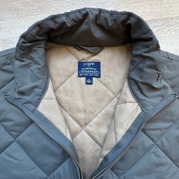 J. Crew Men's Quilted Vest - Size M - Picture 2 of 6